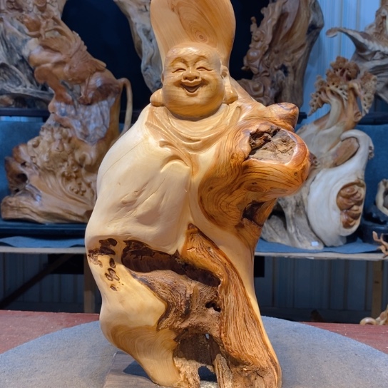 柏木（崖柏）根雕摆件