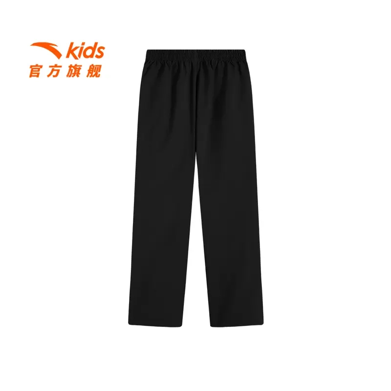 安踏儿童大童运动长裤2025春季休闲直筒运动裤子362528503