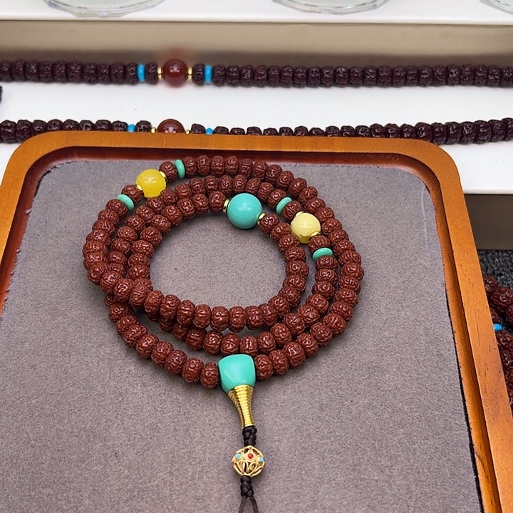 吊坠金刚菩提白***亮9左右6瓣