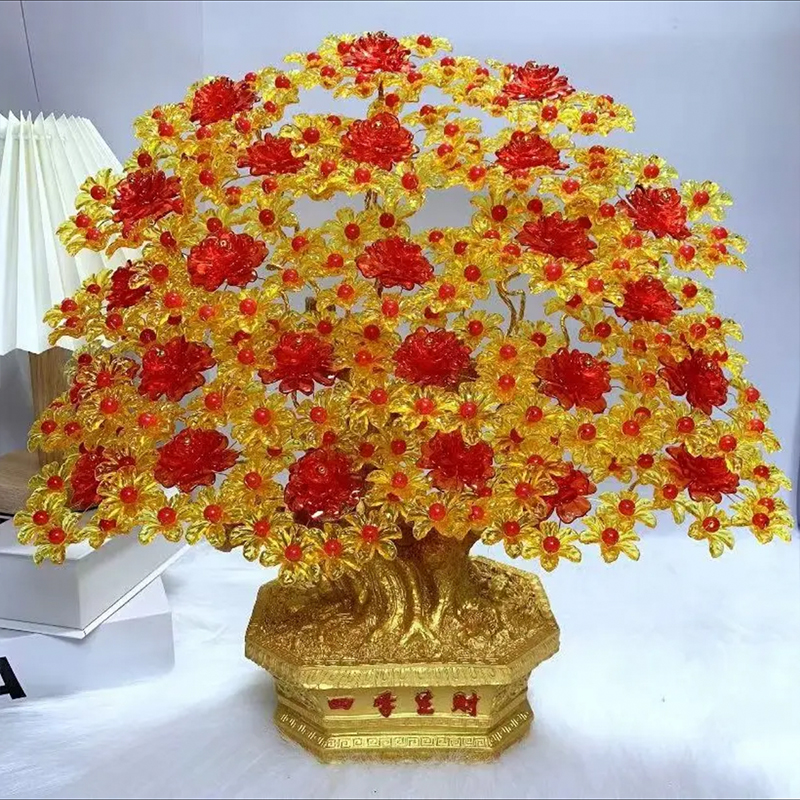 【福利活动】四季生财和乐生财款葫芦双全发财树材料