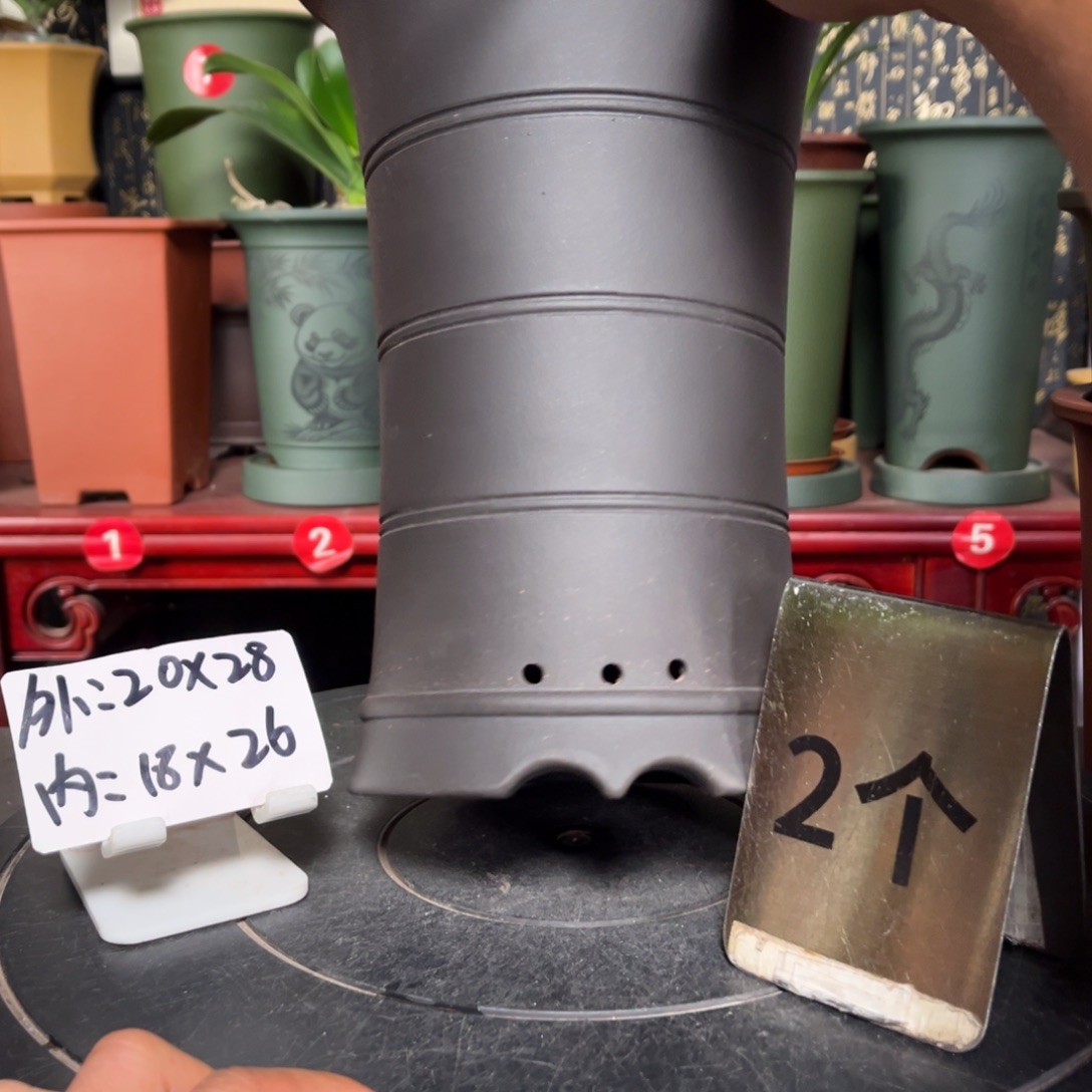 紫砂花盆紫砂花盆
