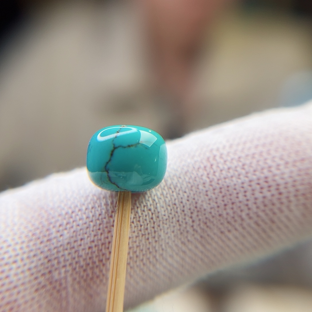 绿松石珠宝奇石未镶嵌9.8