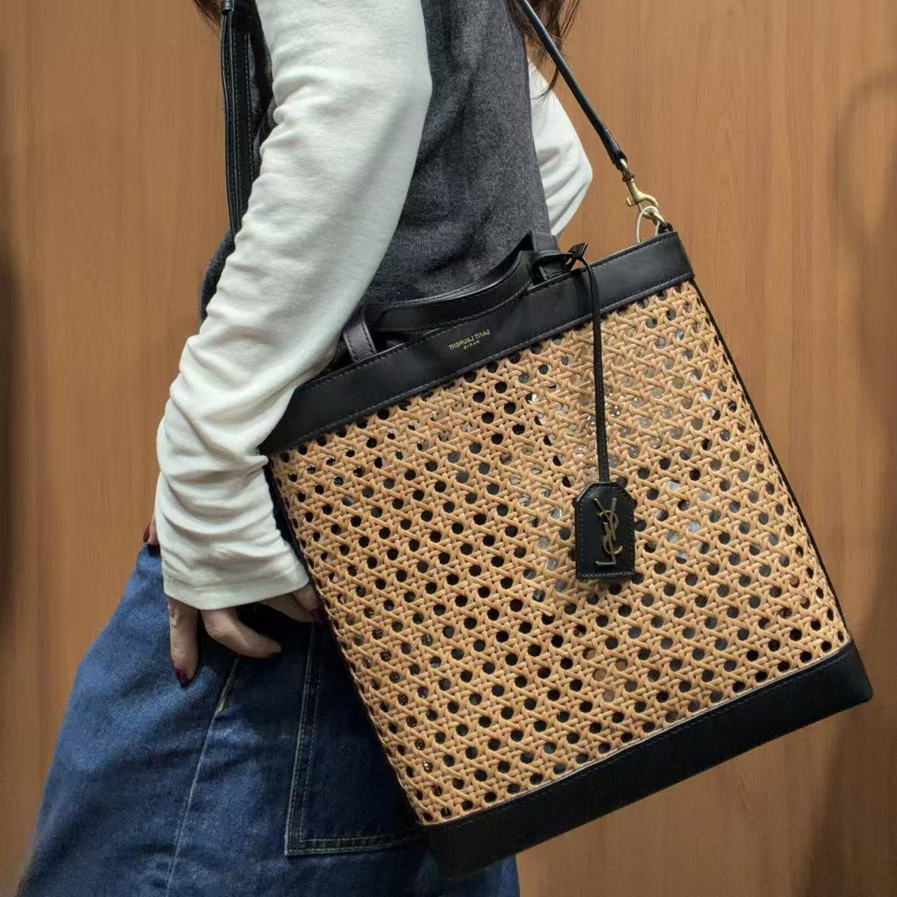 95新 YSL/圣罗兰 【蕾】 97 1159 单肩包