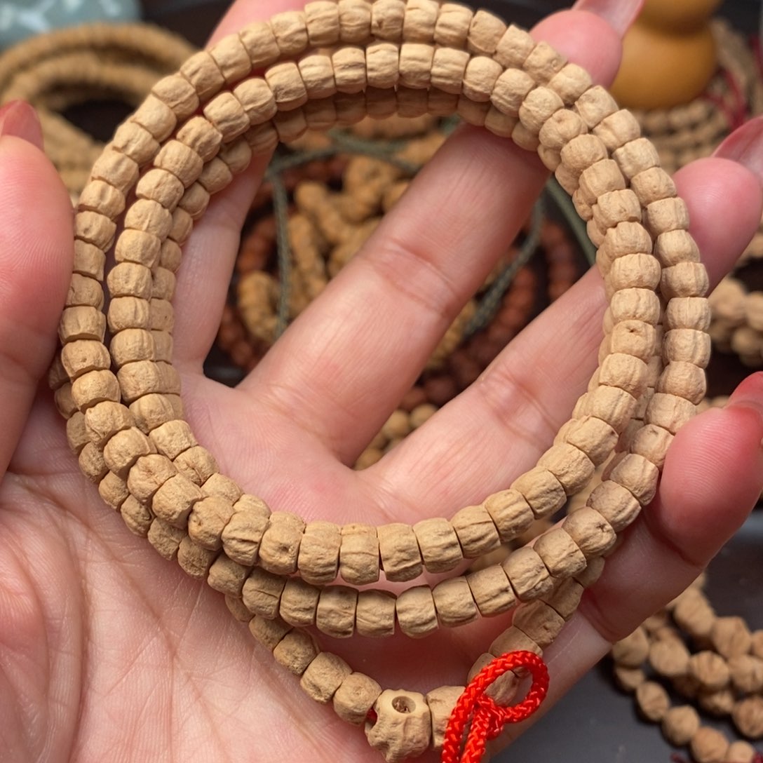 吊坠柏香籽/百香籽小方块长串