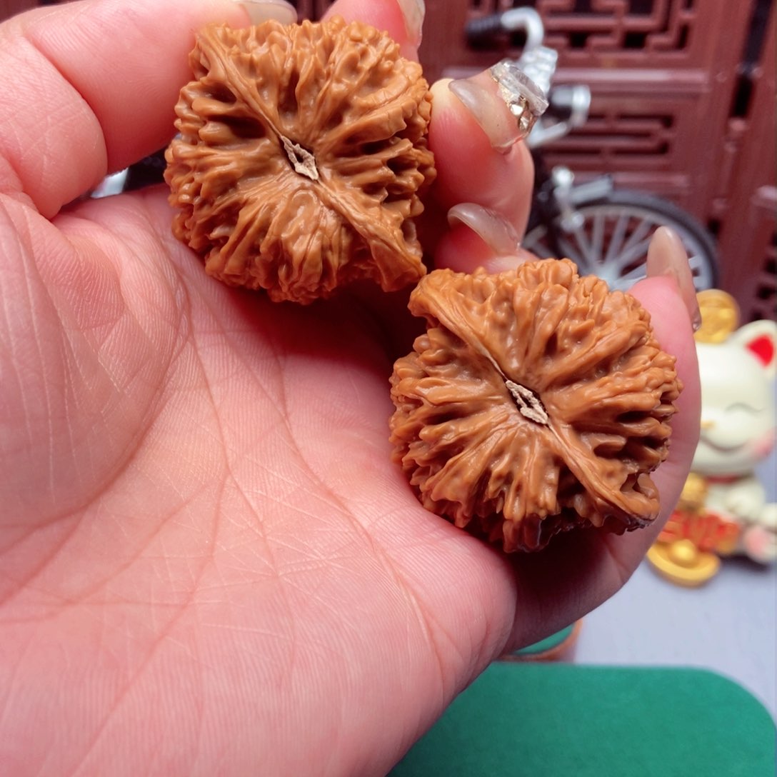 文玩核桃吊坠满天星全43已打底