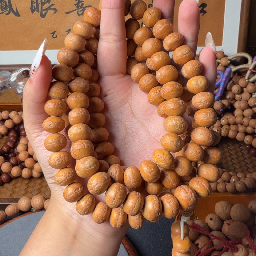 入***佬把件凤眼菩提13.5藏式