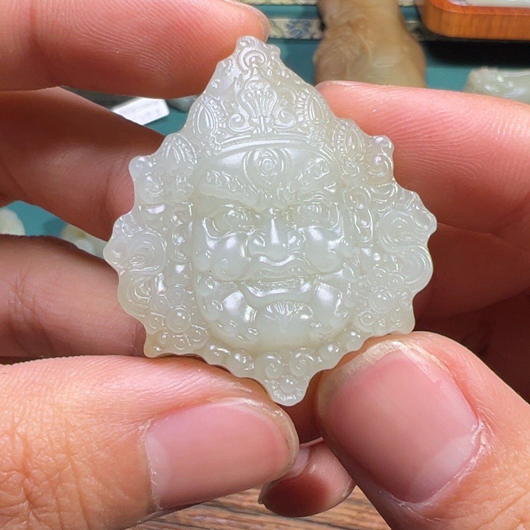 和田玉挂件未镶嵌