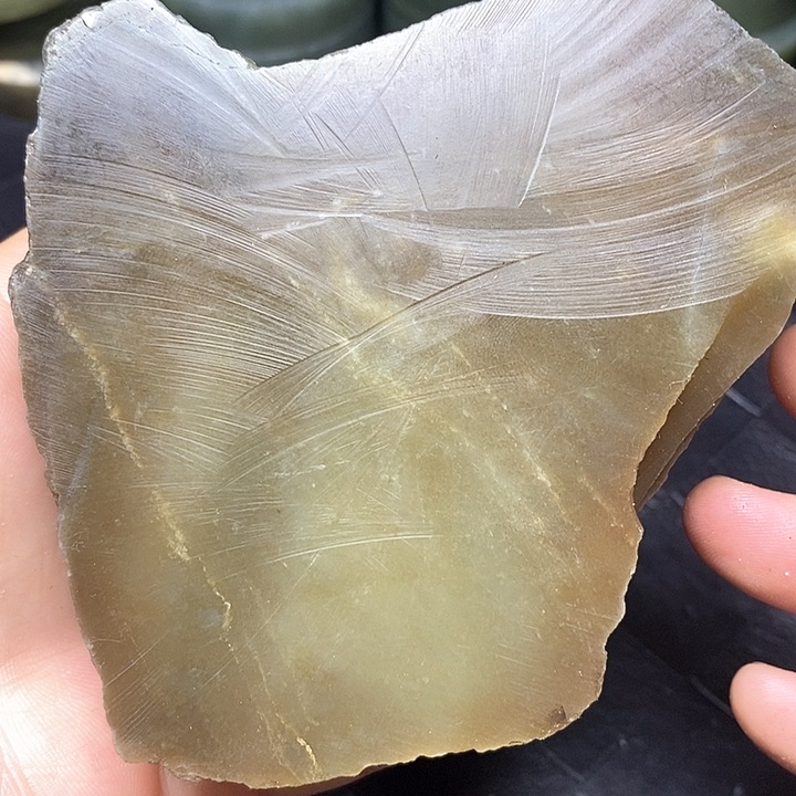 和田玉毛料未镶嵌