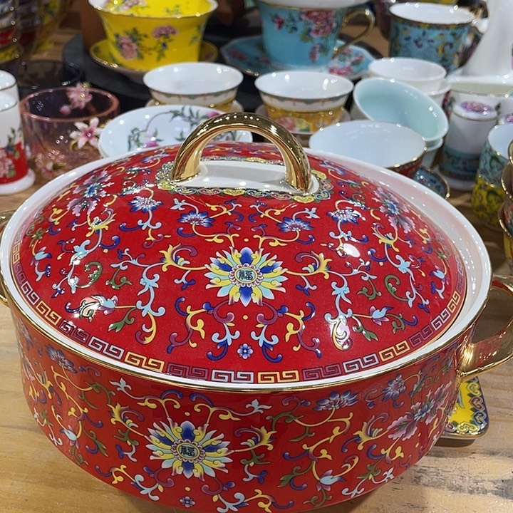 珐琅景德镇陶瓷瓷碗