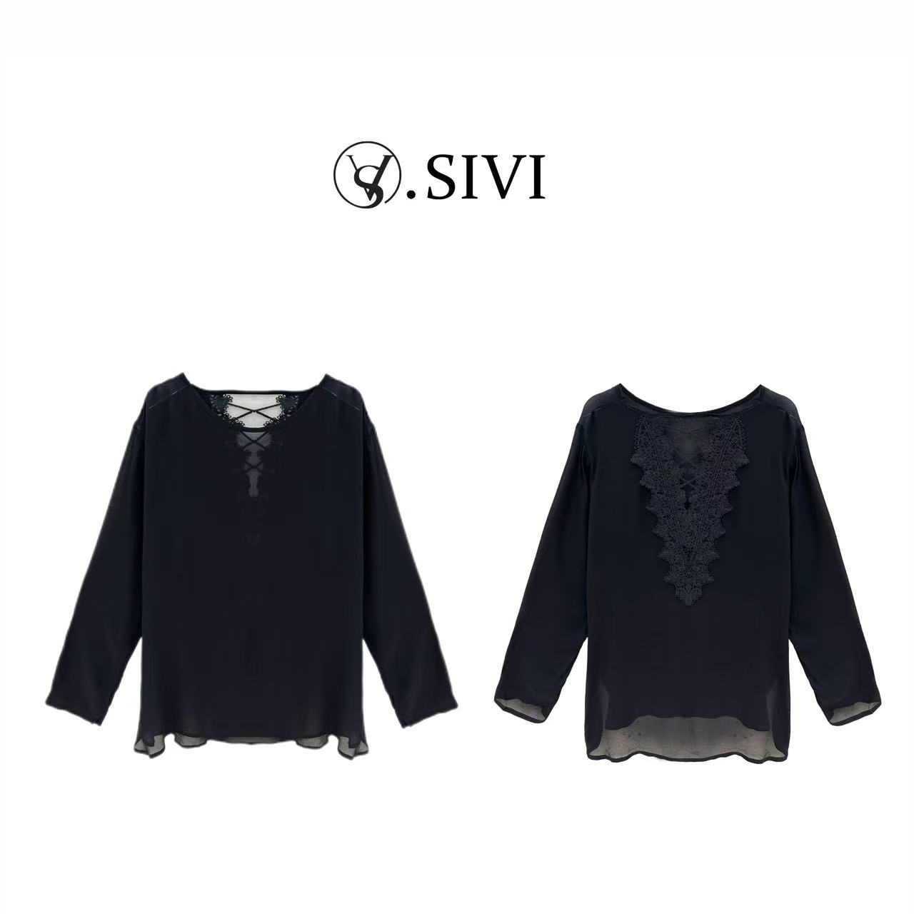 熙薇【小鸟依人】2025春季新款时尚设计师休闲上衣H2058