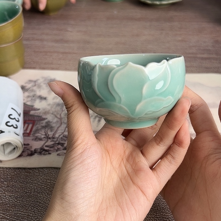 小米茶器龙泉青瓷