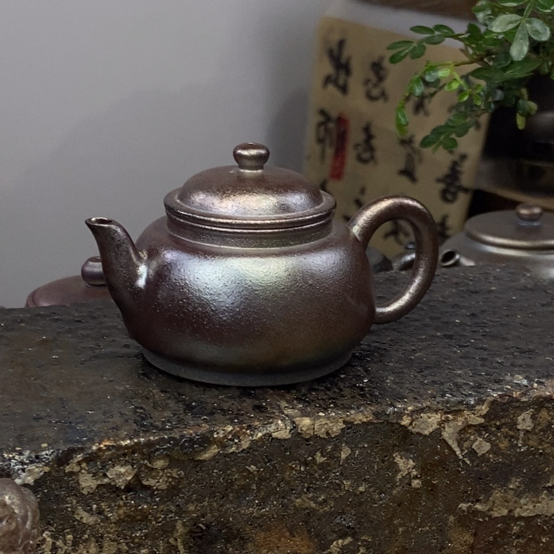 建水紫陶柴烧茶具