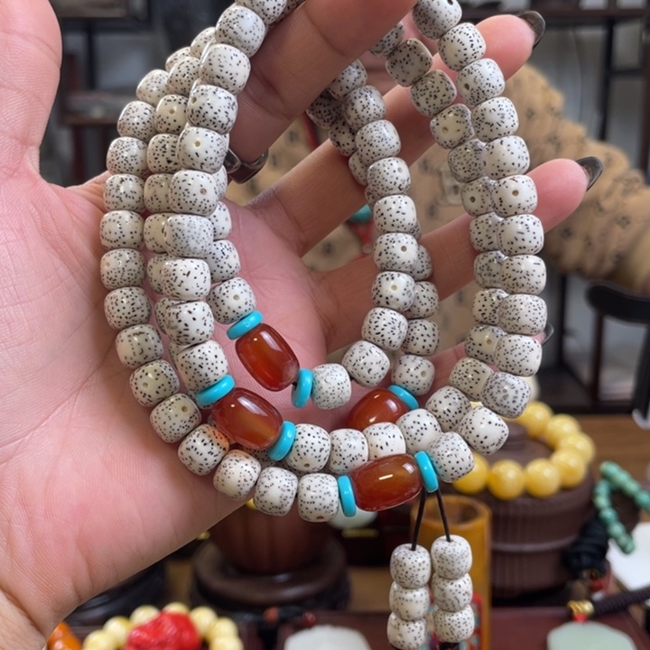 星月菩提手串小**忙星月菩提