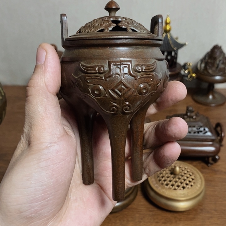 铜盛世铜炉铜器香炉工艺品
