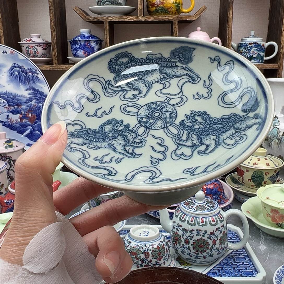 陶瓷摆件景德镇陶瓷567老厂瓷85