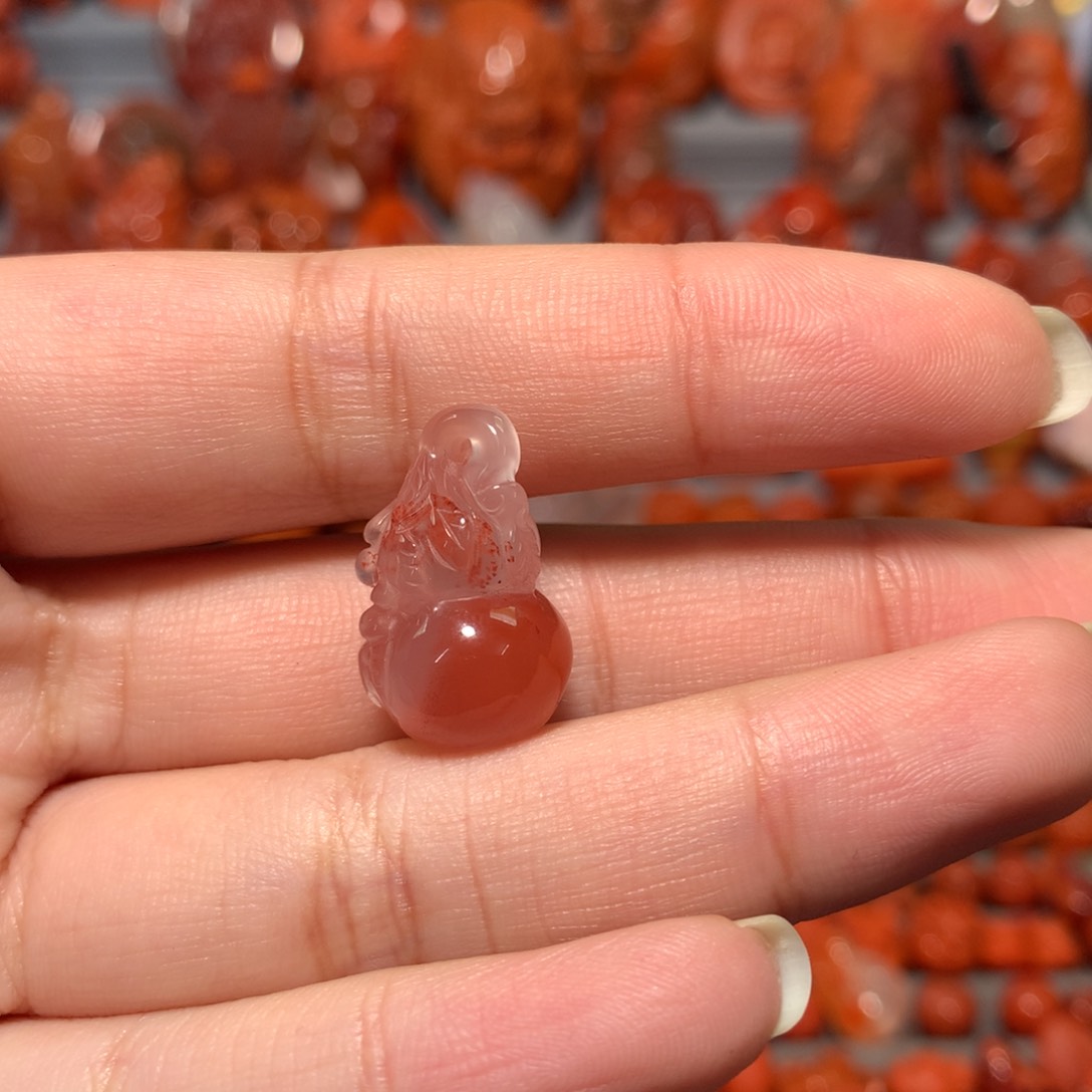 【闪购商品】未镶嵌小葫芦吊坠南红玛瑙