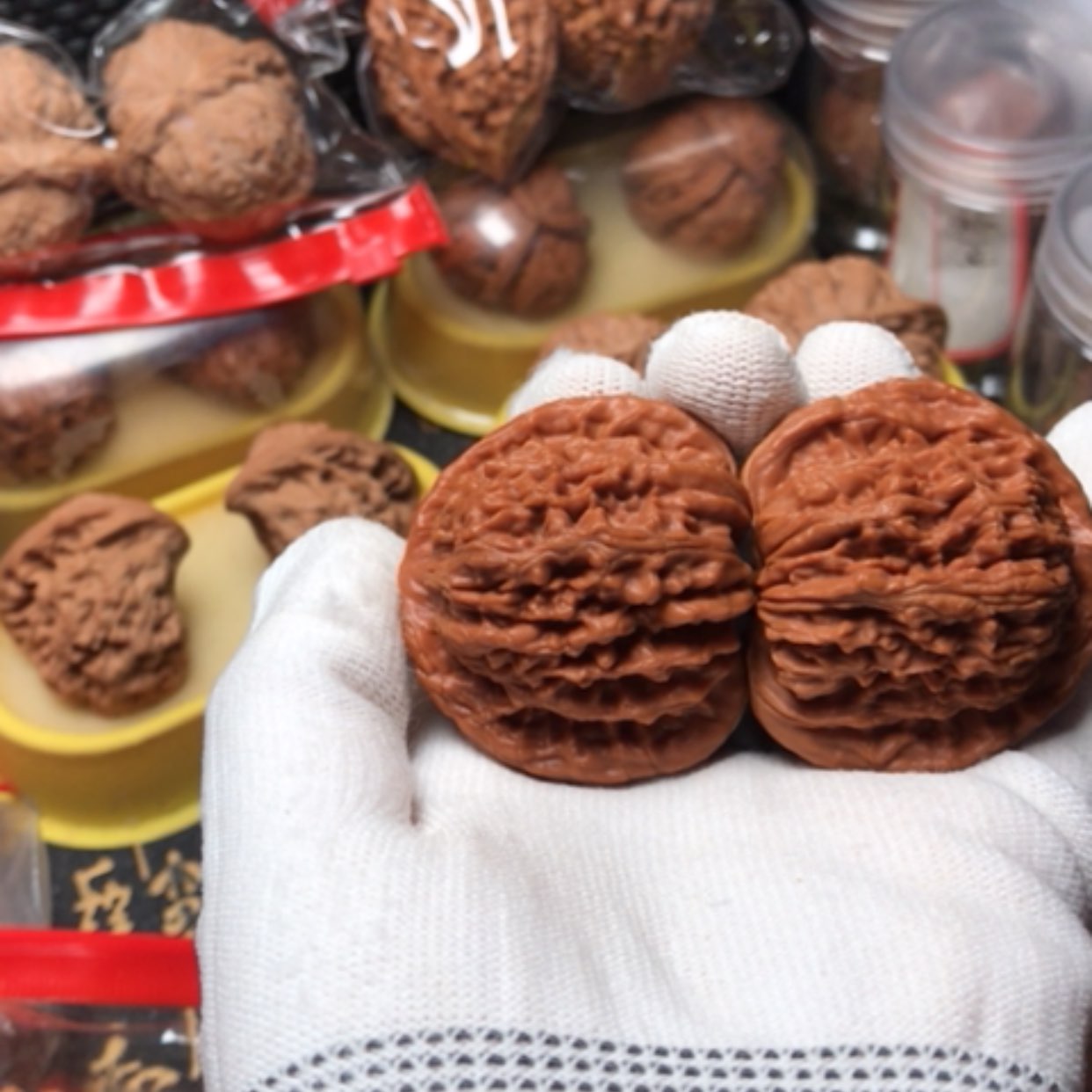 【闪购商品】核桃手串/手链四座楼狮子头46