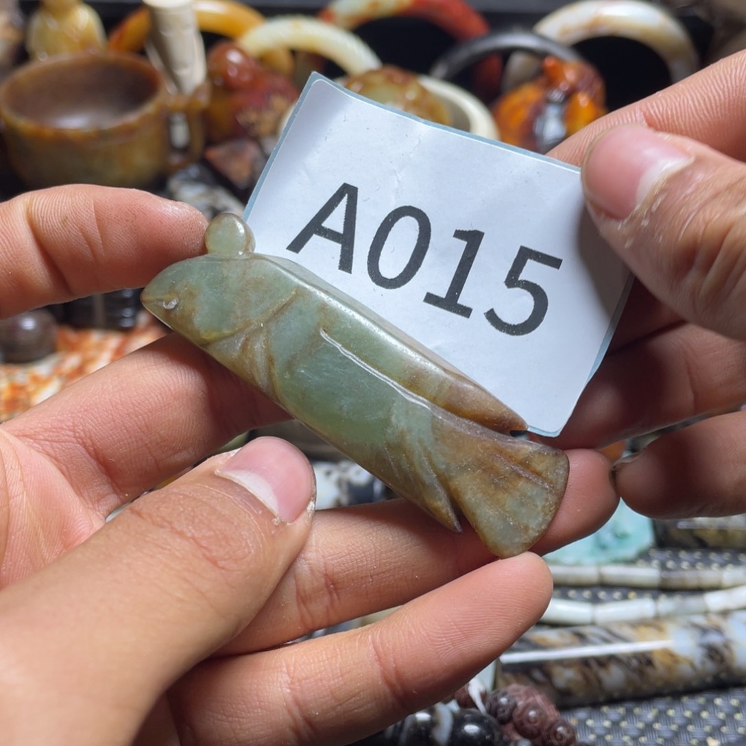 和田玉（糖玉）挂件未镶嵌