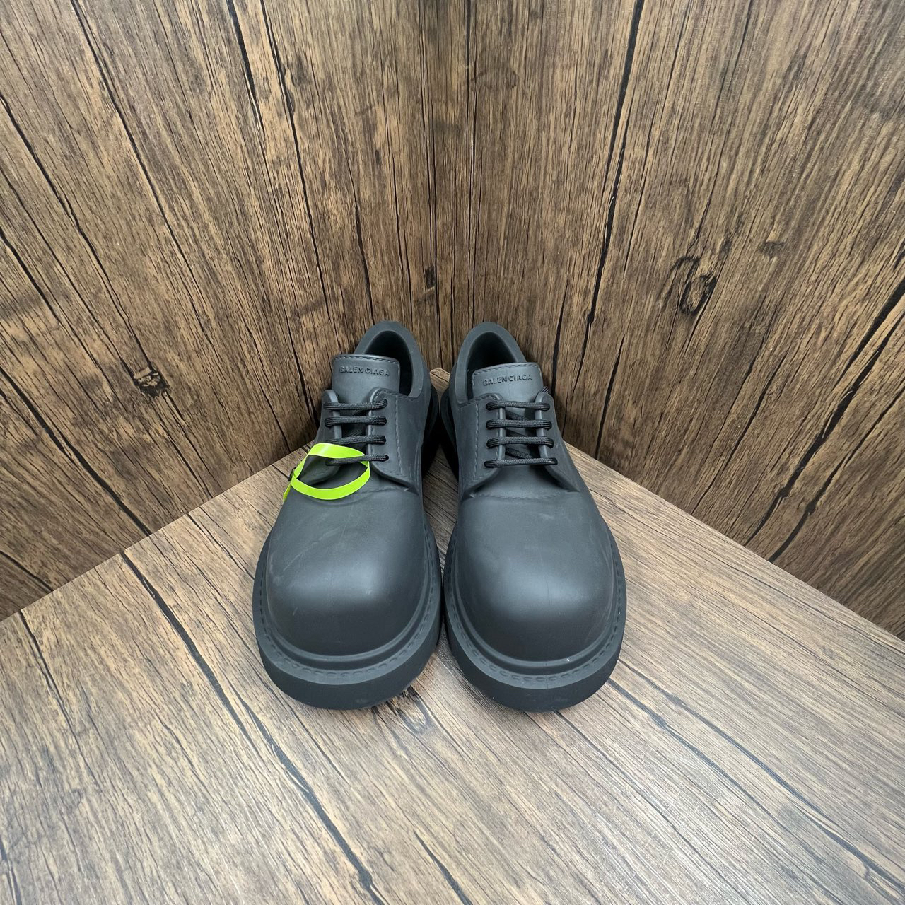 99新 Balenciaga/巴黎世家 Steroid EVA 米奇德比鞋 43码
