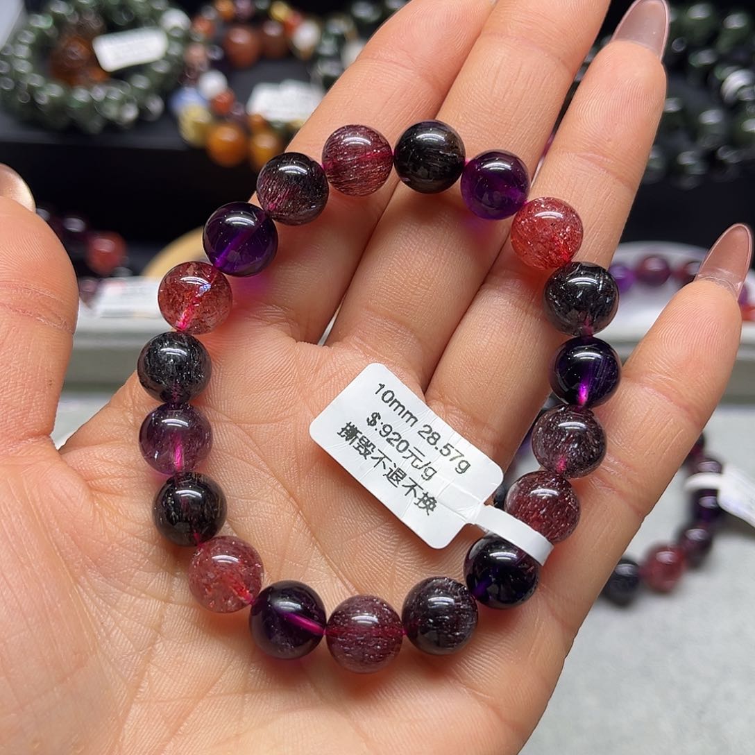 水晶手链未镶嵌手链