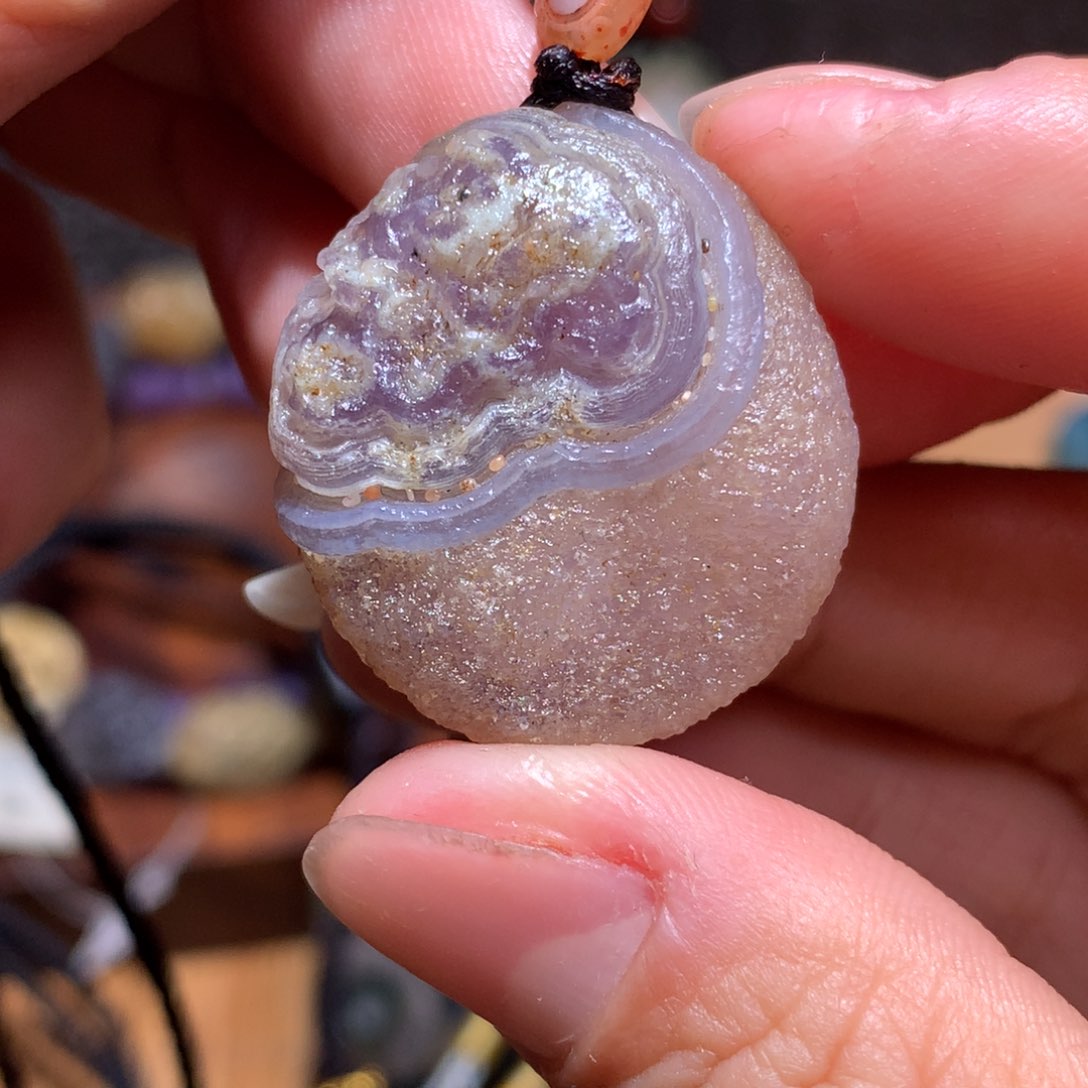 未镶嵌玛瑙/玉髓珠宝半成品