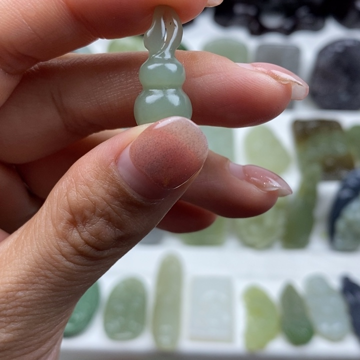 和田玉（糖玉）未镶嵌颈饰132