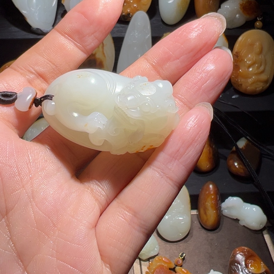 和田玉玉牌未镶嵌S***程