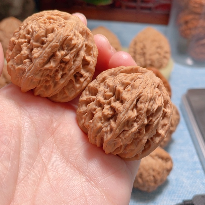 飒**分40尺寸四座楼狮子头骨质好