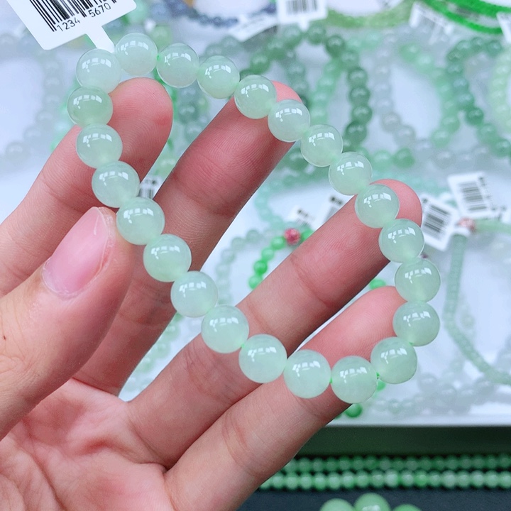 未镶嵌手链翡翠翡翠