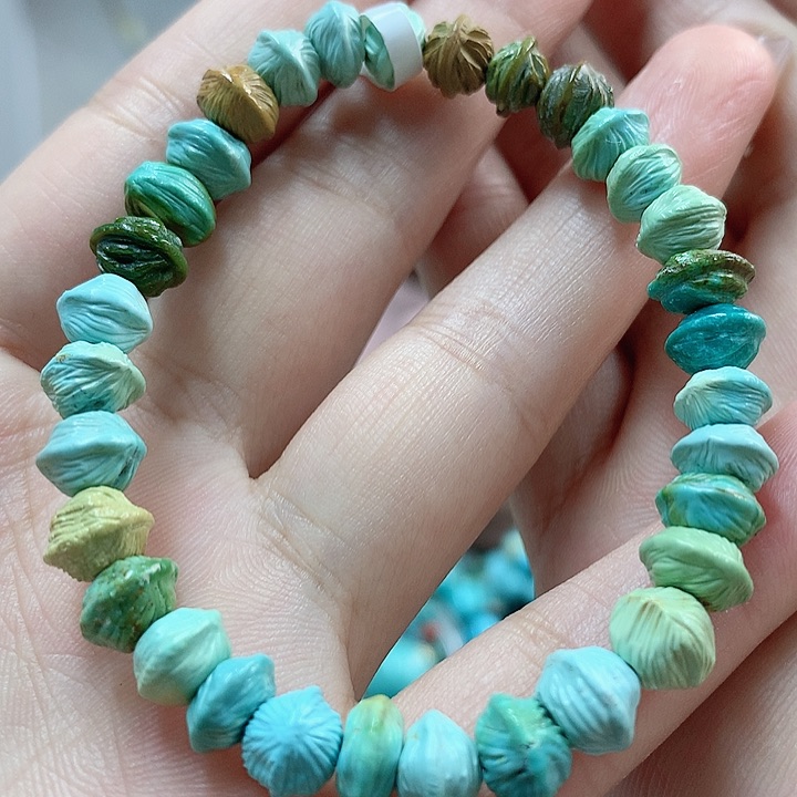 绿松石珠宝奇石未镶嵌