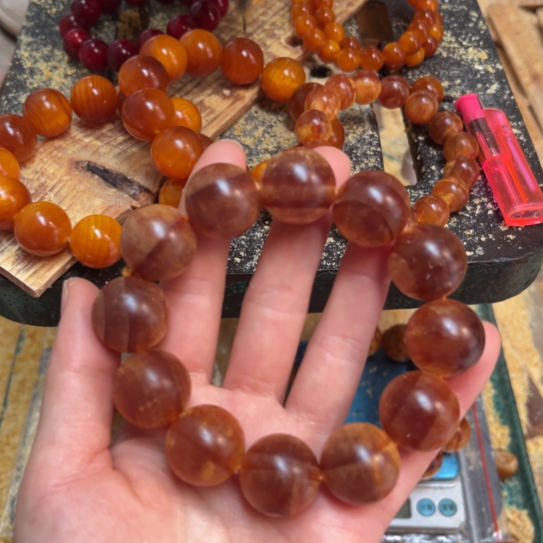 松木（琥珀木）手串/手链2.0规格