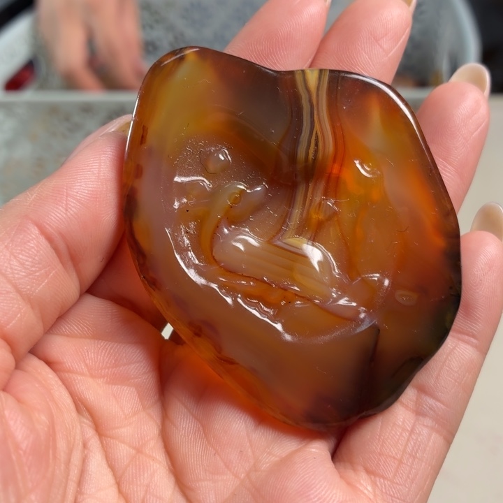 玛瑙/玉髓未镶嵌吊坠(不含链)