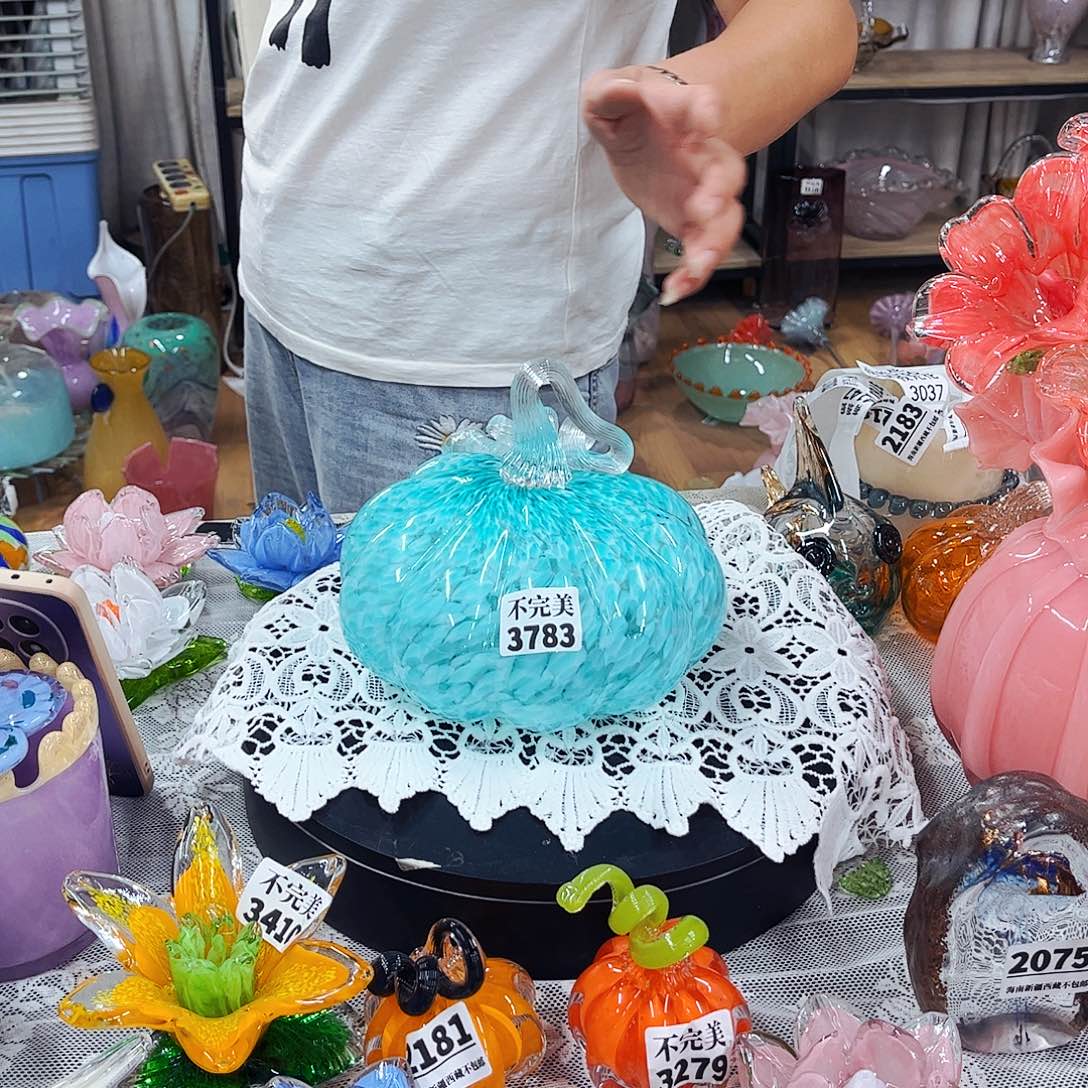 3783 家悦琉璃工艺品不完美