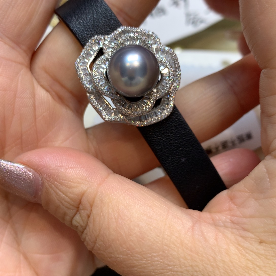 海水珍珠未镶嵌手镯