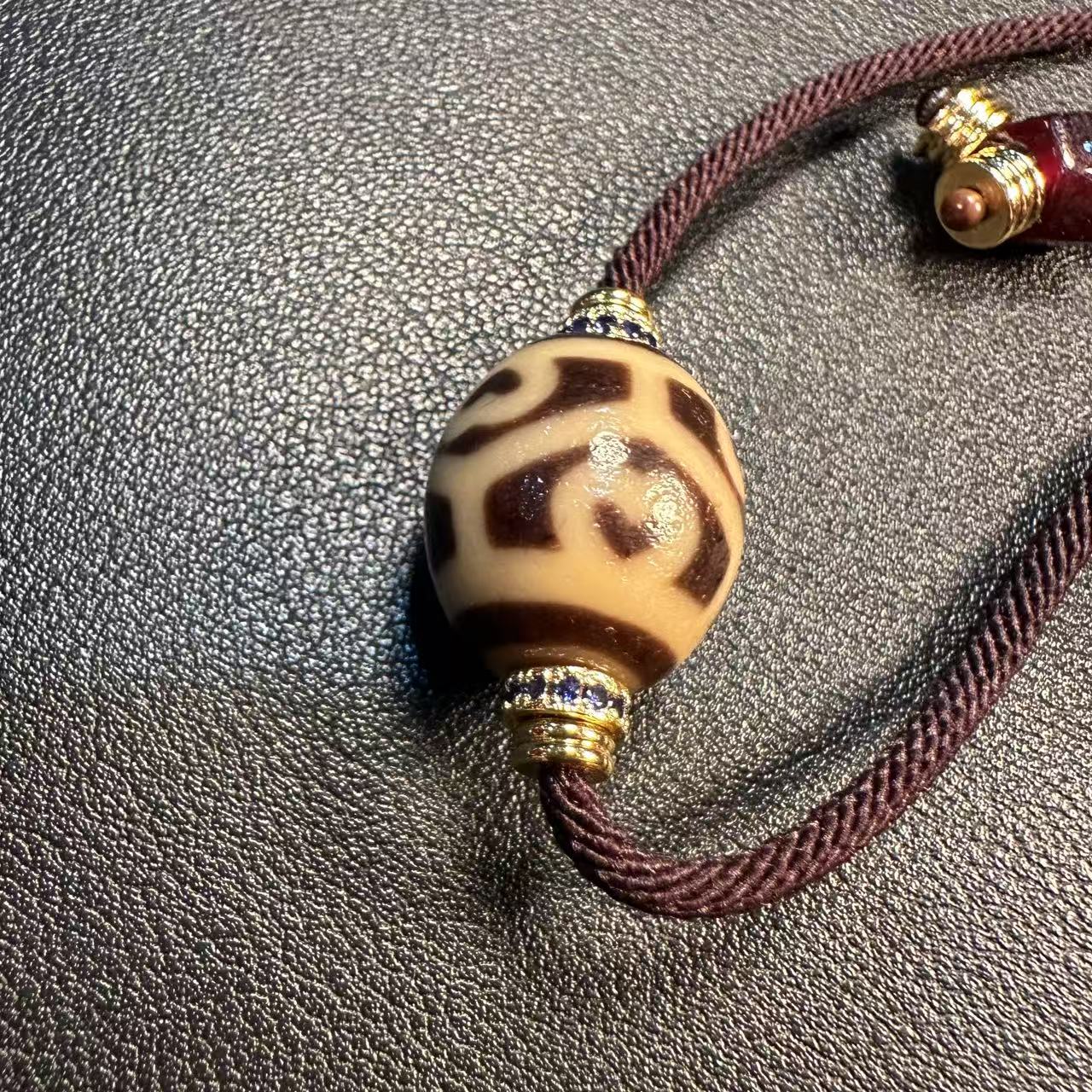 19世纪六瓣莲花达洛单珠333-837