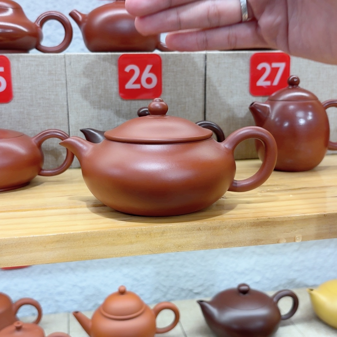 ****紫砂茶壶精工明炉……