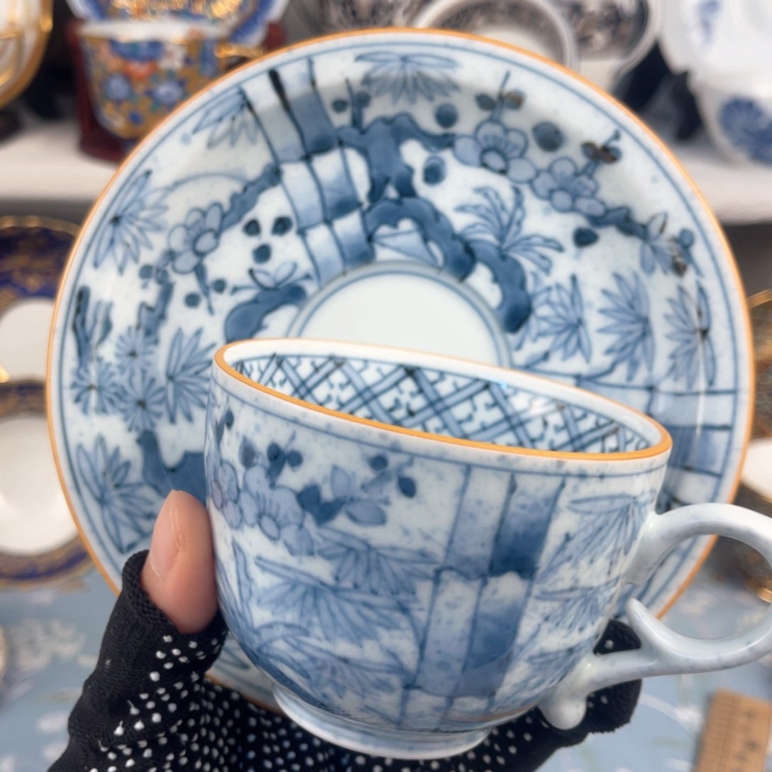 中古美术茶杯不退换