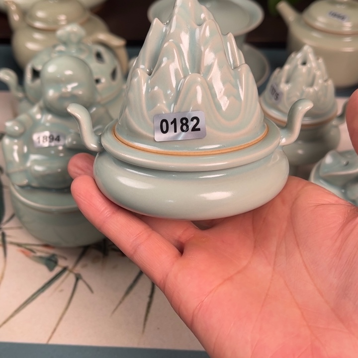 瓷杯子0182 青鸾汝瓷汝州发货