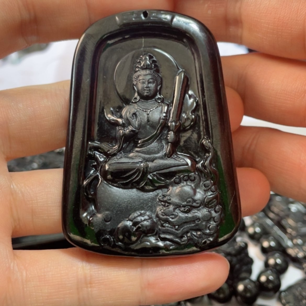 【闪购商品】翡翠吊坠(不含链)未镶嵌逸****心17