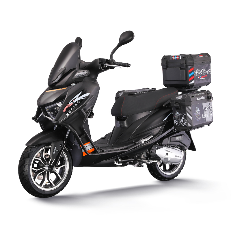 望雅摩托超越二代踏板车摩托车150燃油国四电喷可上牌