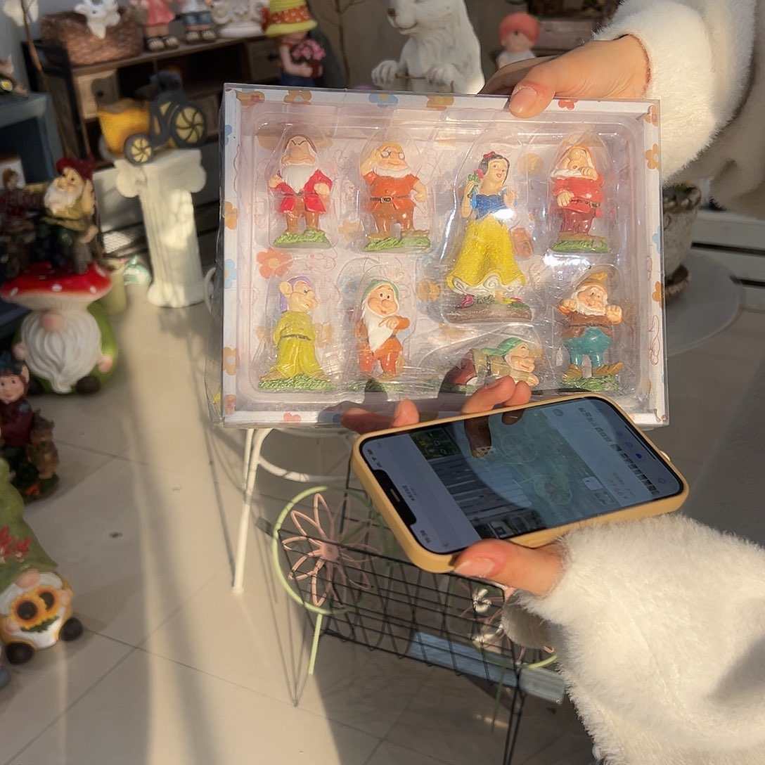 花园摆件红红火火