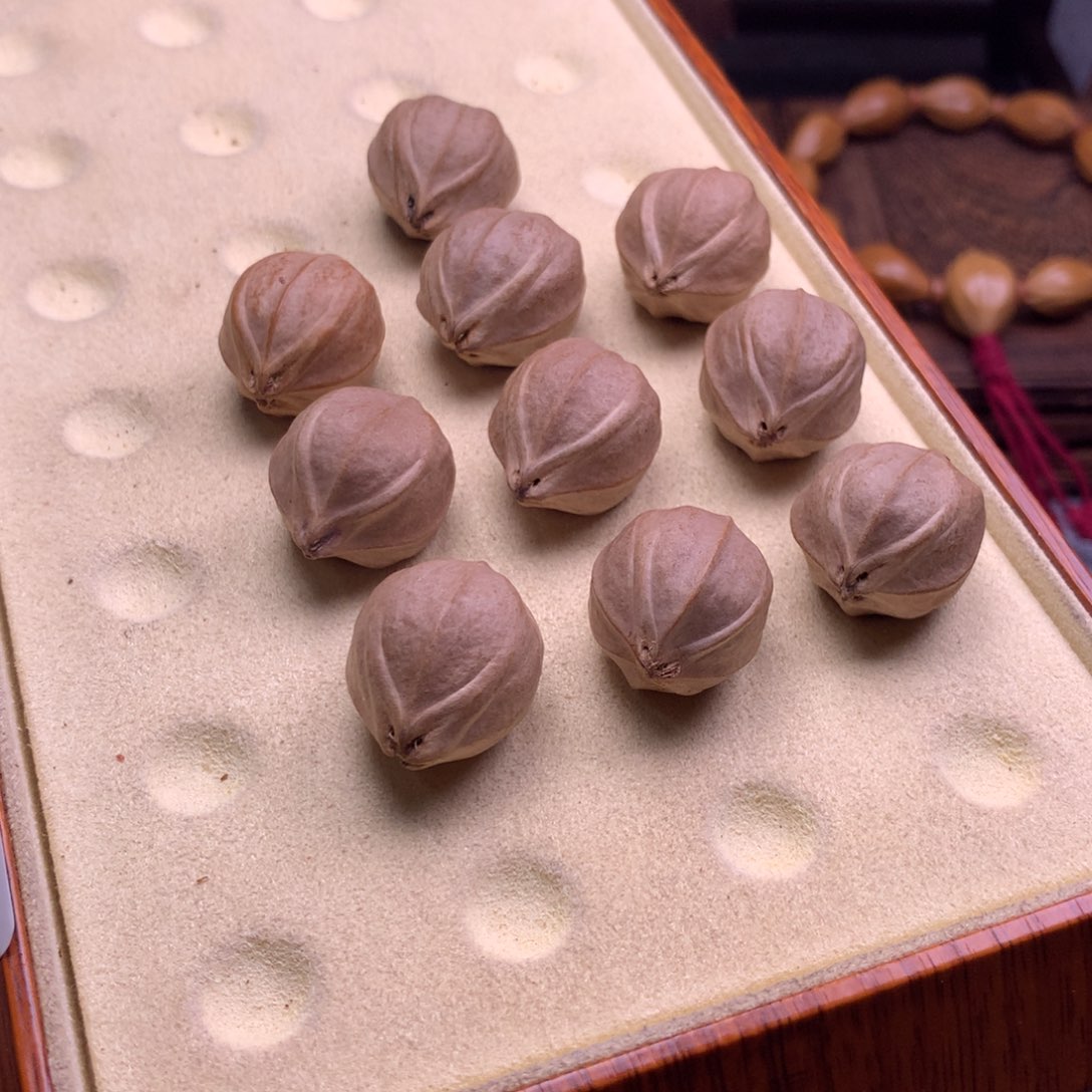 橄榄核手串/手链梅*生梅林铁核19/24正四