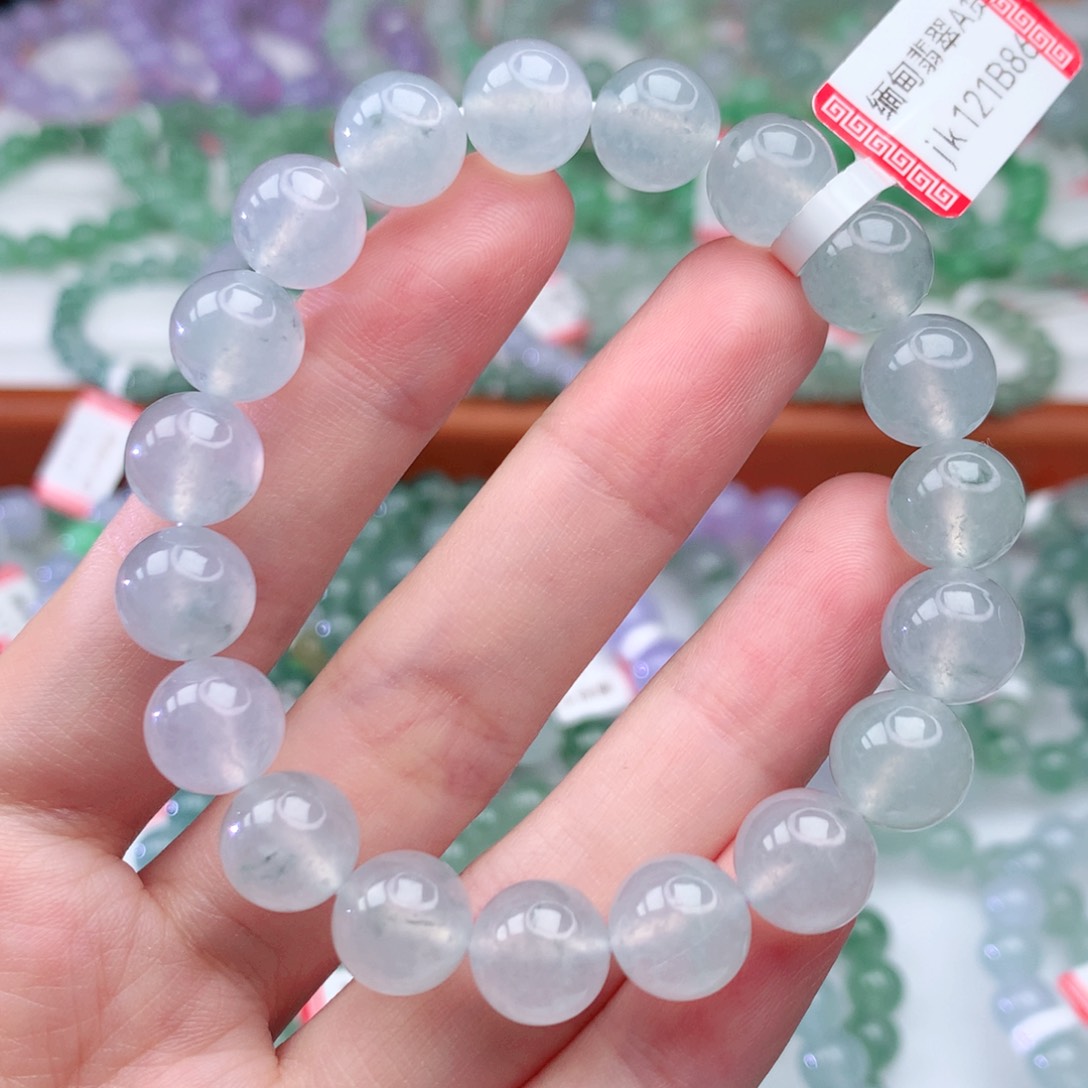 翡翠手链未镶嵌翡翠10mm