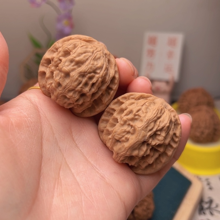 文玩核桃吊坠39全品野狼