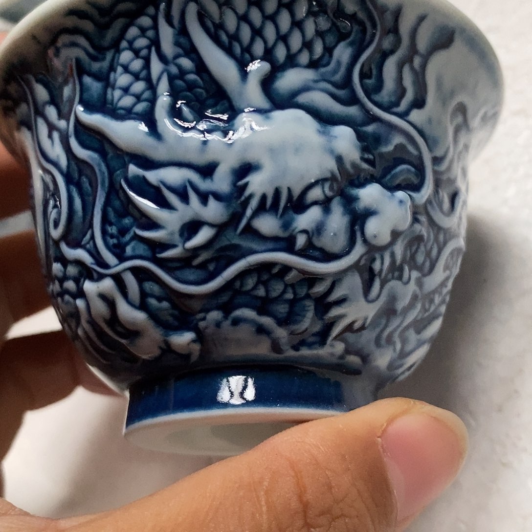 杯景德镇高温还原陶瓷