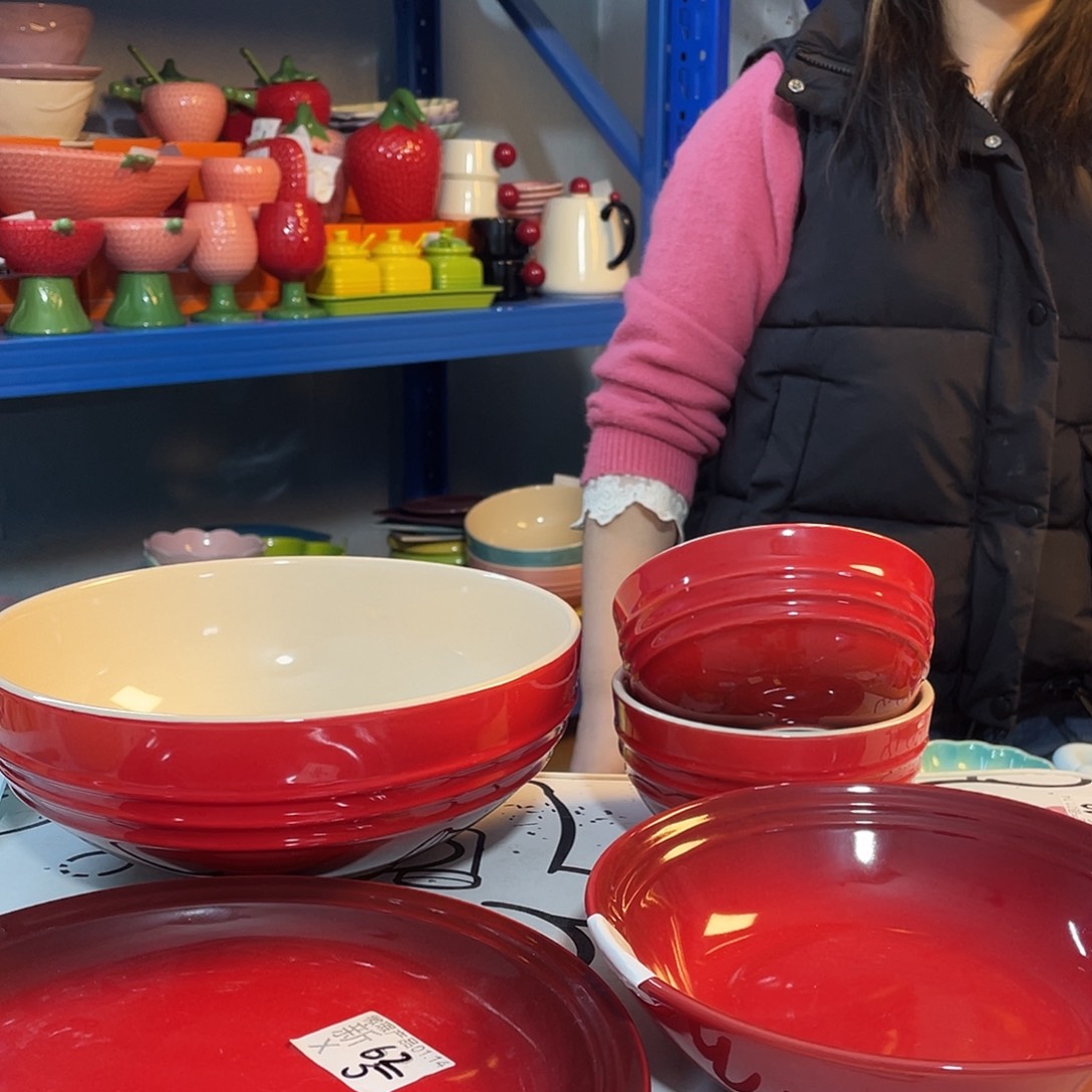 瓷片L****6微瑕陶瓷餐具家用新60