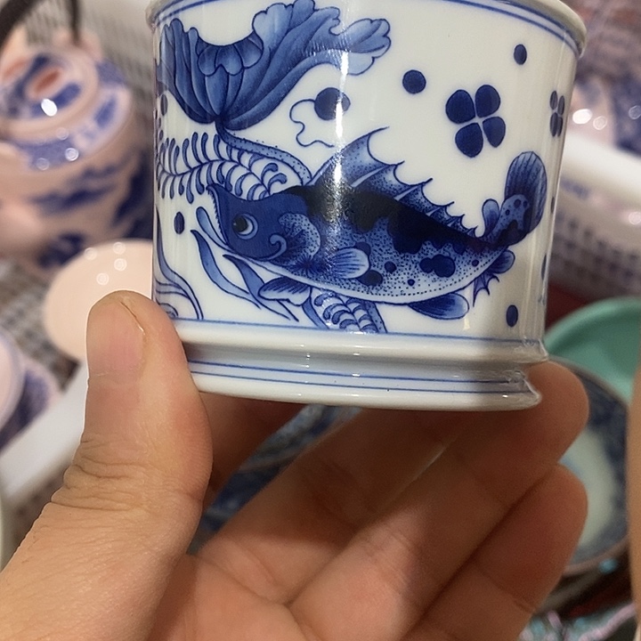 摆件陶景德镇陶瓷主人杯陶瓷1344