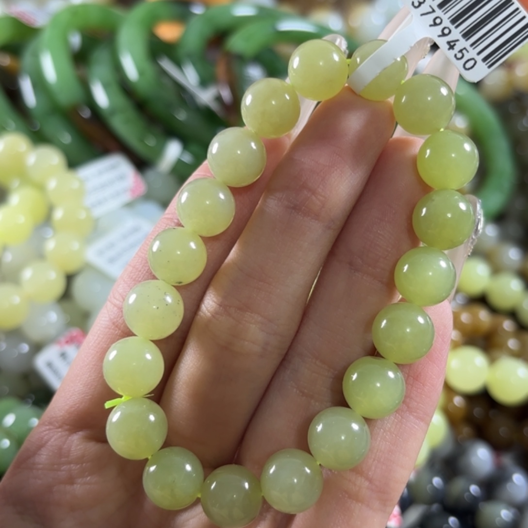 和田玉未镶嵌手链214