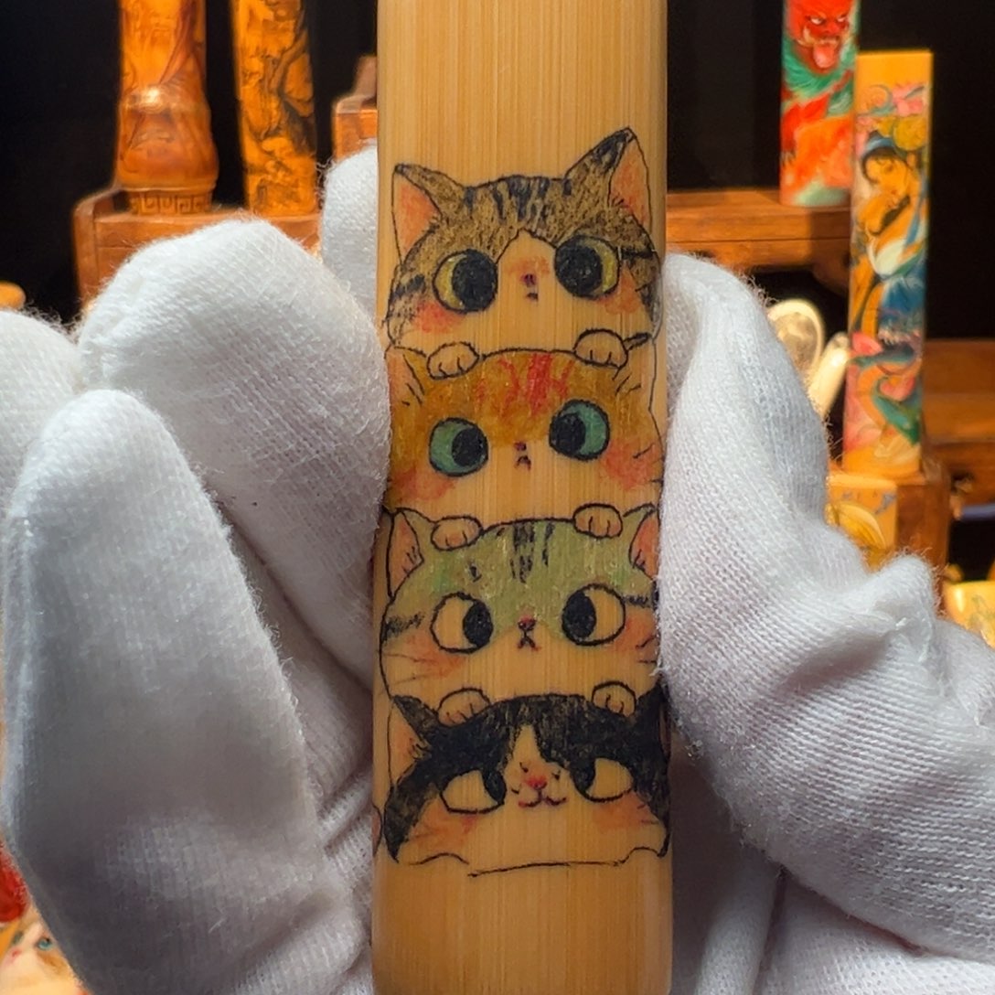 手工针刺小猫福利