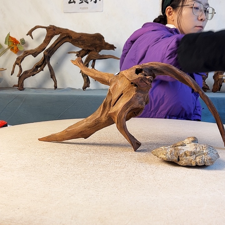 沉木造景新年快乐